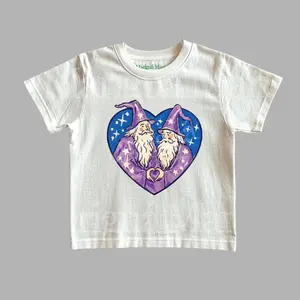 Retro Wizards Graphic Tee, Vintage Dark Fantasy Tshirt, 90s Style Baby Tee, Magic Shirt