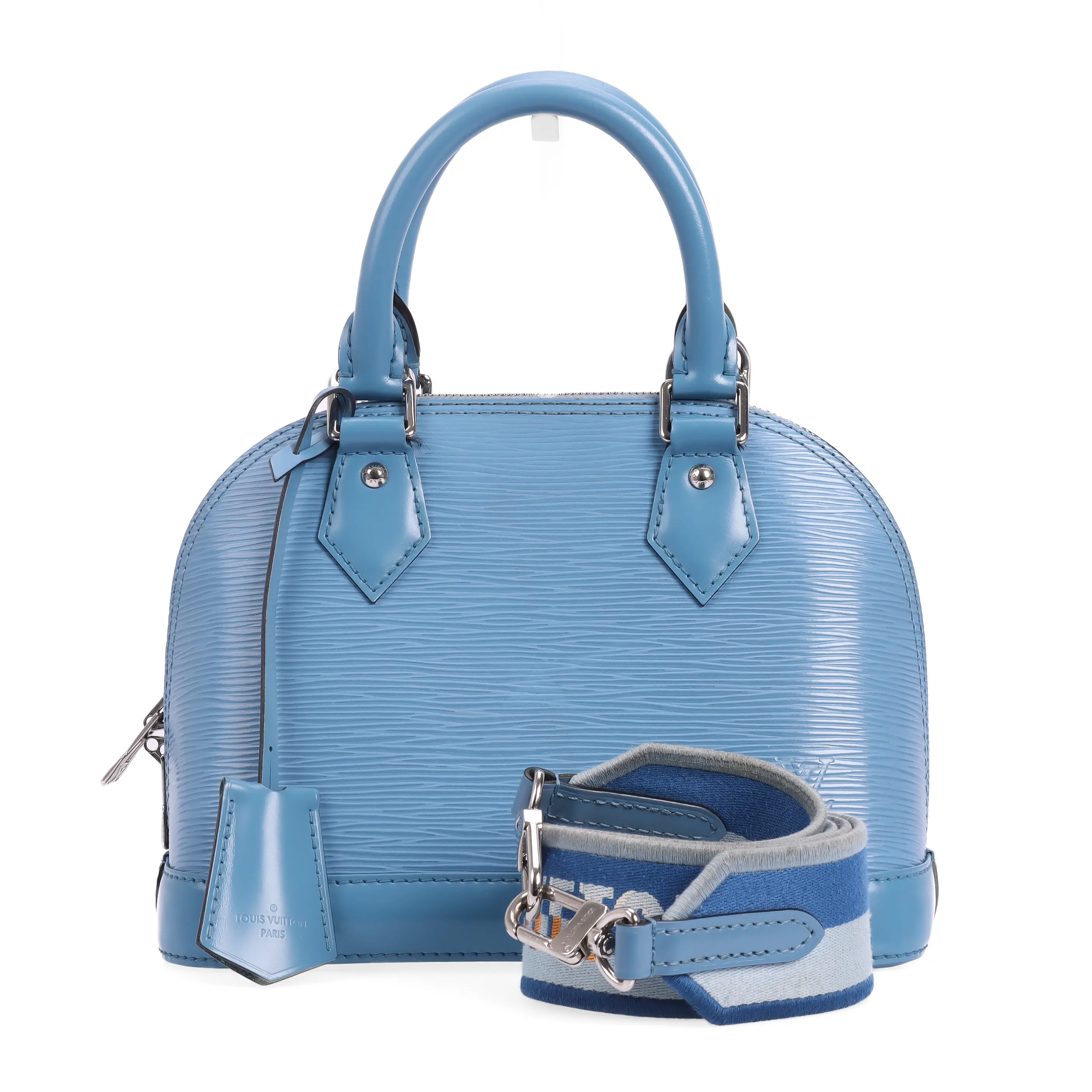 Pre-owned Louis Vuitton Epi Calfskin Shoulder Bags Alma Blue Epi Leather Calfskin 42683701 HZ