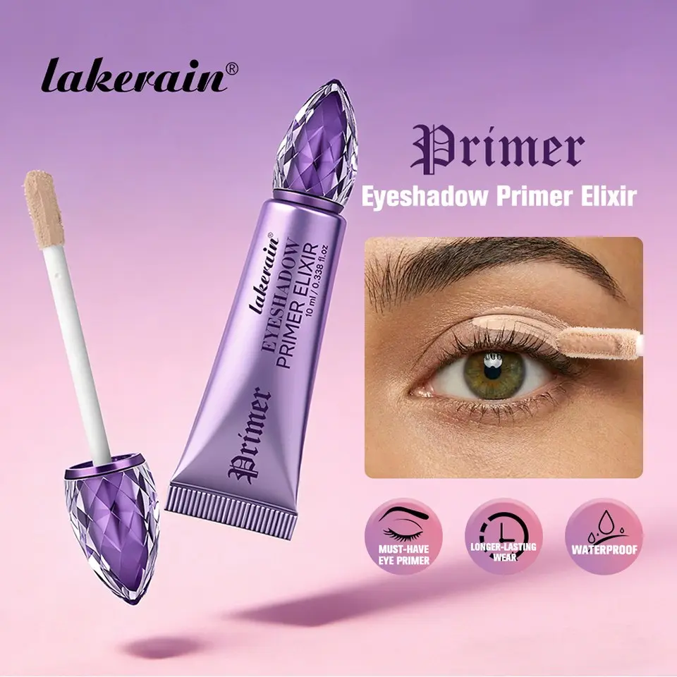 10ML Eyeshadow Primer Elixir Base, Long-Lasting Oil Control Makeup Foundation, Easy Application Smooth Eye Shadow Base Liquid, Essential Beauty Product, Cosmetic