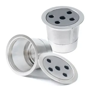2 Refillable Coffee Filters 2 Stainless Steel Reusable K Cups for Keurig K Supreme, K Supreme Plus, K Slim, K-Brew Chill, K-Duo Hot & Iced with Multistream Technology