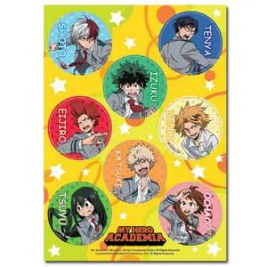 My Hero Academia - Group Uniform Sticker Set 5"X7"