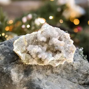 Egyptian Ametrine Cluster with Stalactite Formations