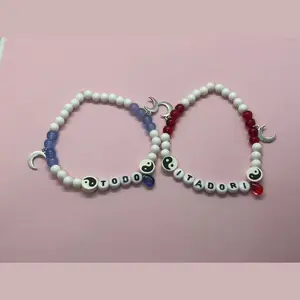 Todo and Itadori Anime Best friend Matching Bracelets