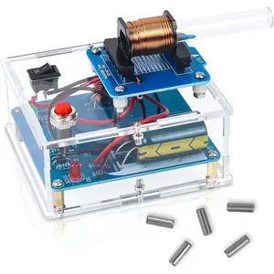 Soldering Practice Kit, Electronics Project Kit, Electromagnetic Coil Shooting Game, Physics Experiment Kit for Teens & Adults