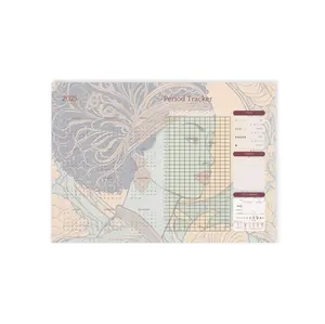 Lil Golden Brown New Beautiful 2025 Afro Diasporic Culture Period Tracker Calendar Holiday Postcards + Digital File for Holidays and Celebration