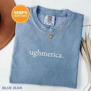Comfort Colors® Ughmerica Shirt, Anti 4th of July Shirt, Anti Trump Shirt, Anti Fourth of July, Protest Shirt