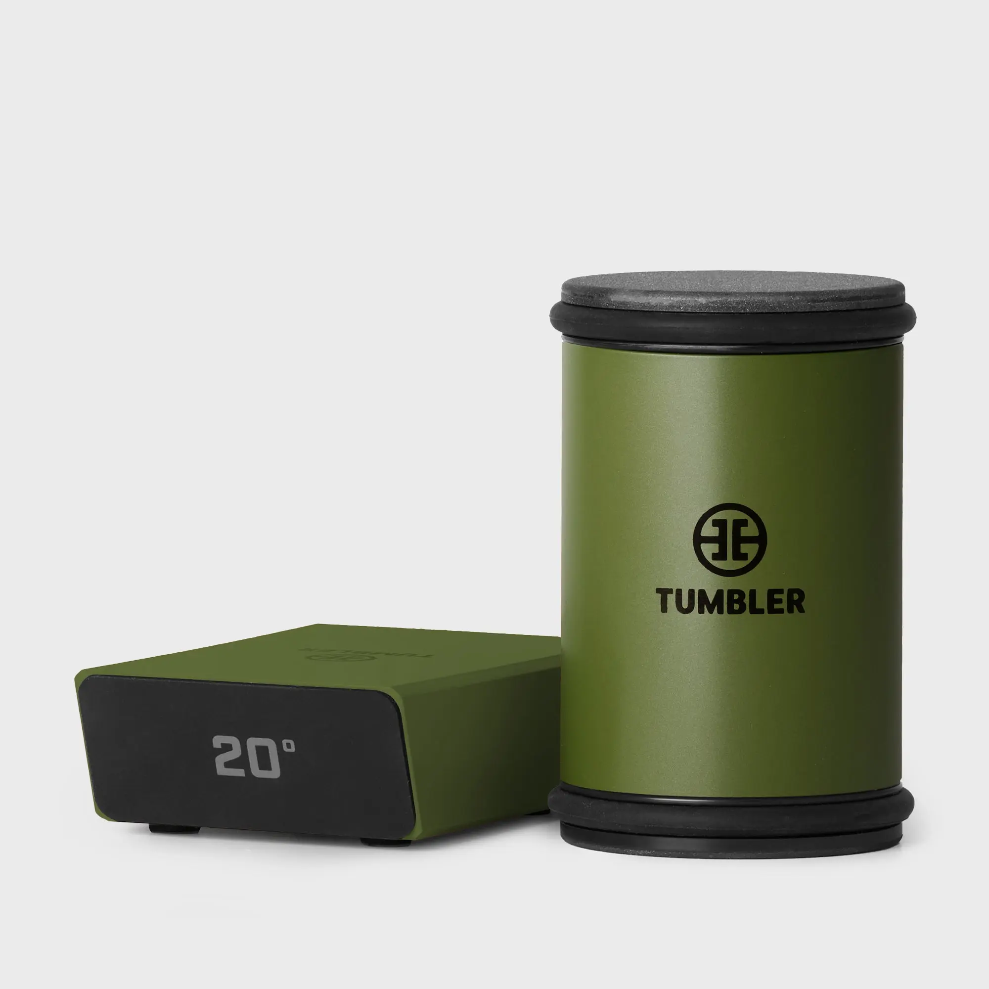 Tumbler Pro Diamond Rolling Knife Sharpener Set - Forest Green Tumbler Pro Diamond Rolling Knife Sharpener Set - Forest Green