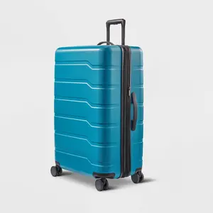 Hardside Large Checked Suitcase - Open Story