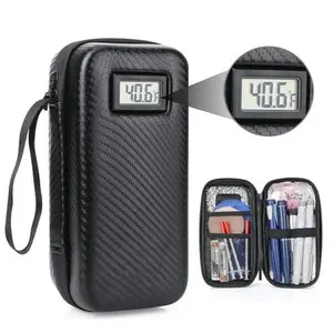 Insulin Cooler Travel Case TSA Approved  Temperature Display Portable Pen for Ice Pack Diabetic Supplies by BY
