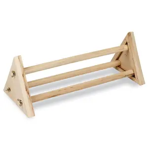 Wooden Baby Chick Perch - Chick Roosting Stand for Poultry
