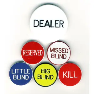 Dealer Button & Lammer Poker Set Dealer Button & Lammer Poker Set