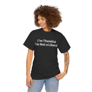 Funny not a lib shirt gift, christmas, thanksgiving, new years, gag gift, t-shirt