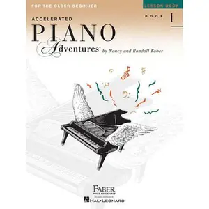 Accelerated Piano Adventures for the Older Beginner - Lesson Book 1 -- Nancy Faber, Paperback