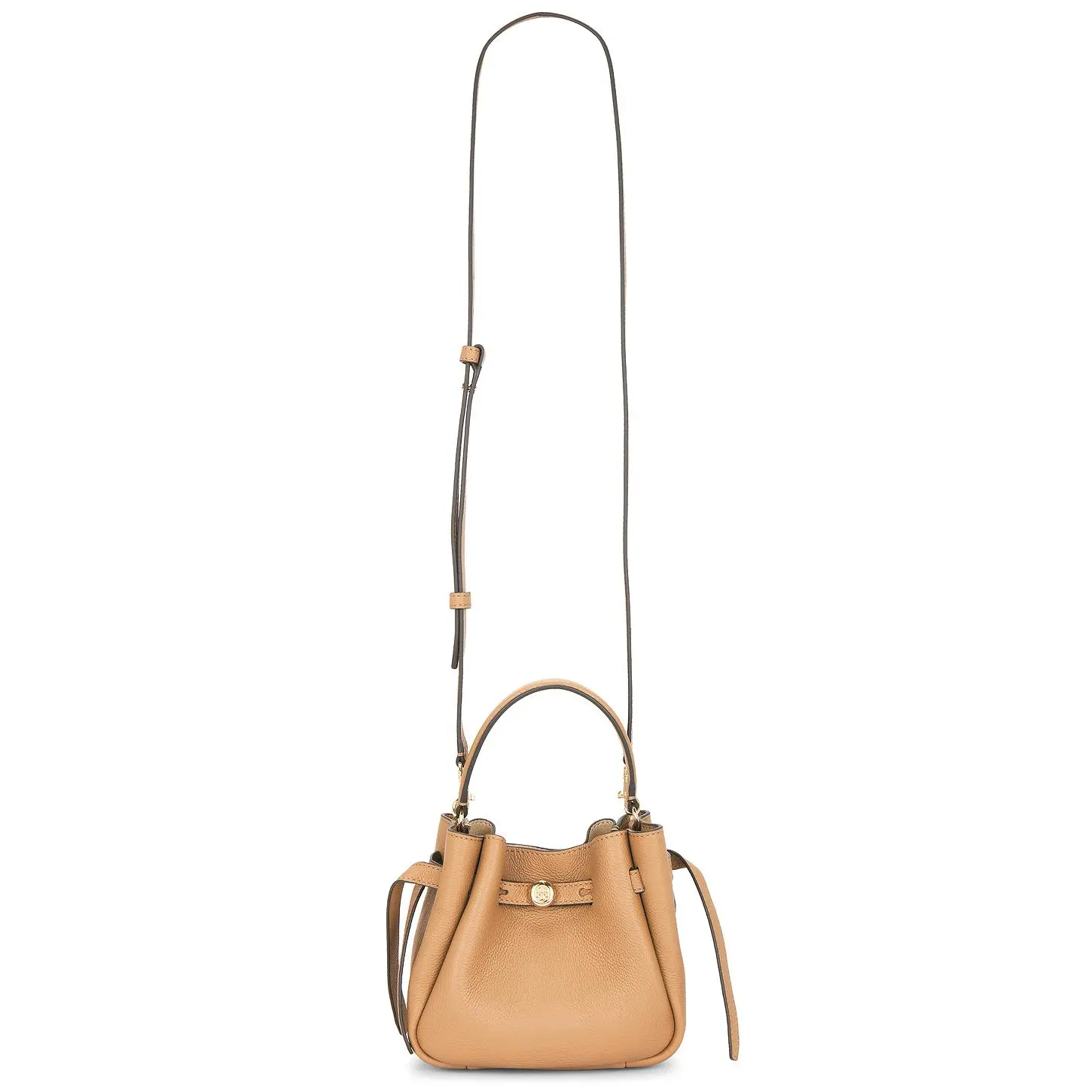 Tory Burch Romy Mini Bucket Bag in Tiramisu