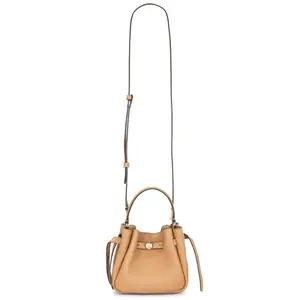 Tory Burch Romy Mini Bucket Bag in Tiramisu