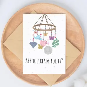 New Baby Card | Baby Shower Gift | Pregnancy Greeting Card