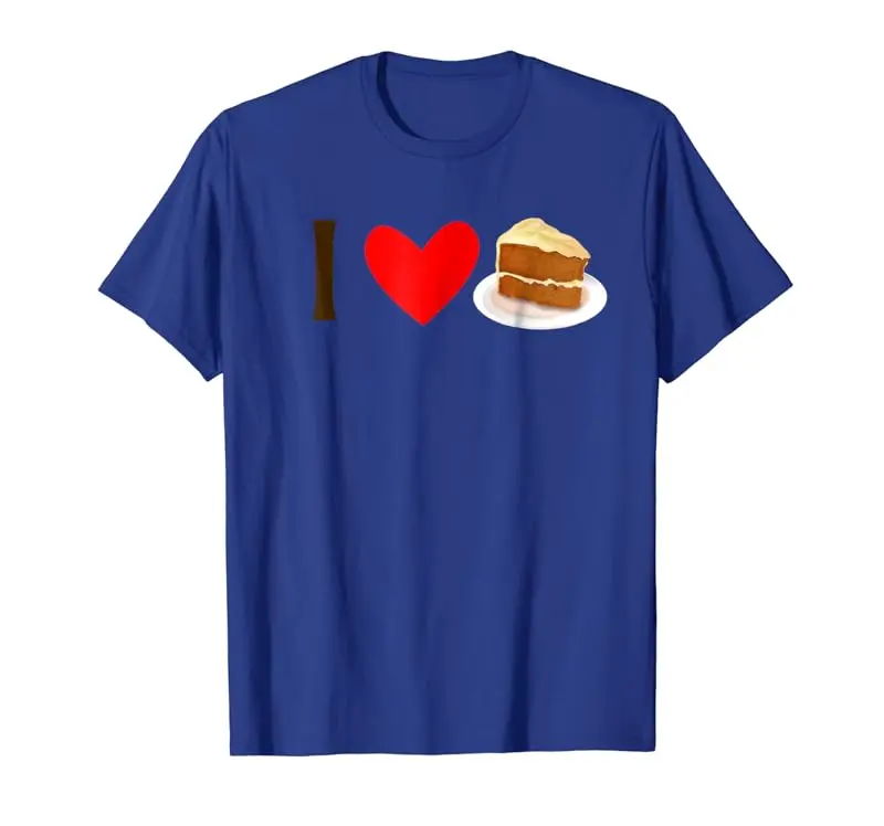 I Love Carrot Cake Bakery Tshirt