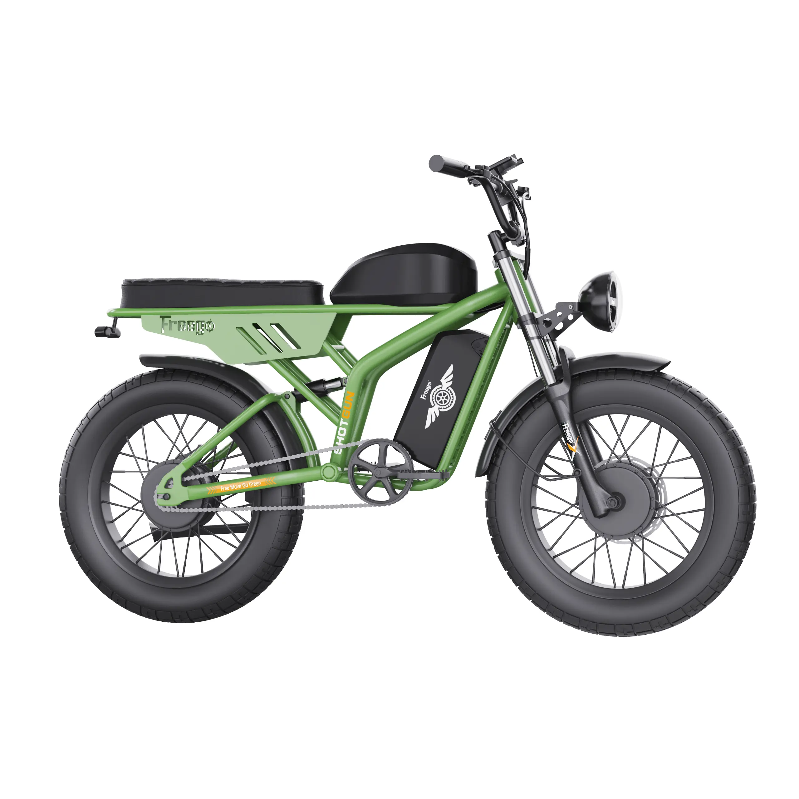 Powerful Dual Motor Electric Bike – Freego F3 Pro, 48V 40Ah, 35 MPH, Fat Tires