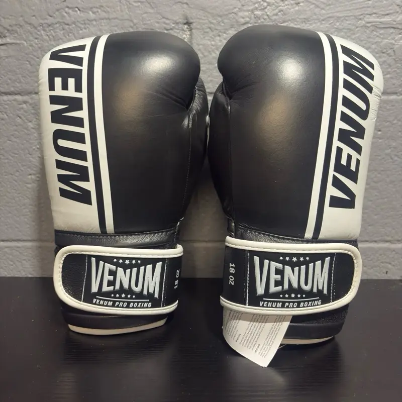 Venum Pro 18oz Boxing Gloves, Boxing Training Shield Accessory