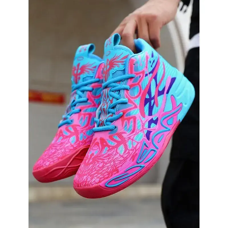 Spring 2026 new arrivals Fluorescent Pink - Green Graffiti  display picture 1