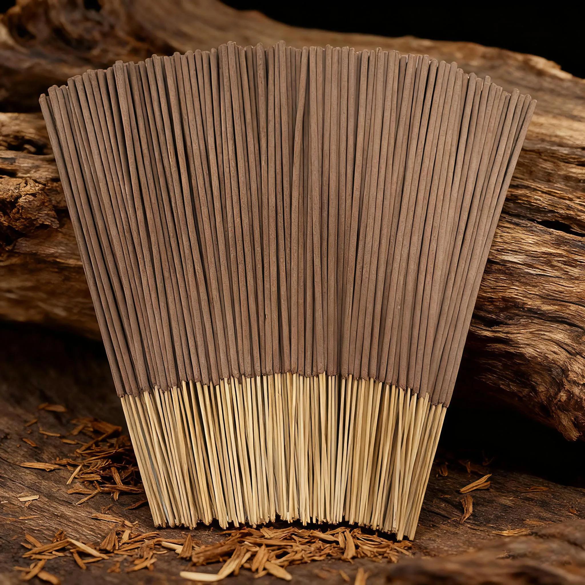 100/200Pcs High Grade Oud Incense Sticks Natural Ebony Agarwood Luxury Long Lasting Home Fragrance Aromatherapy