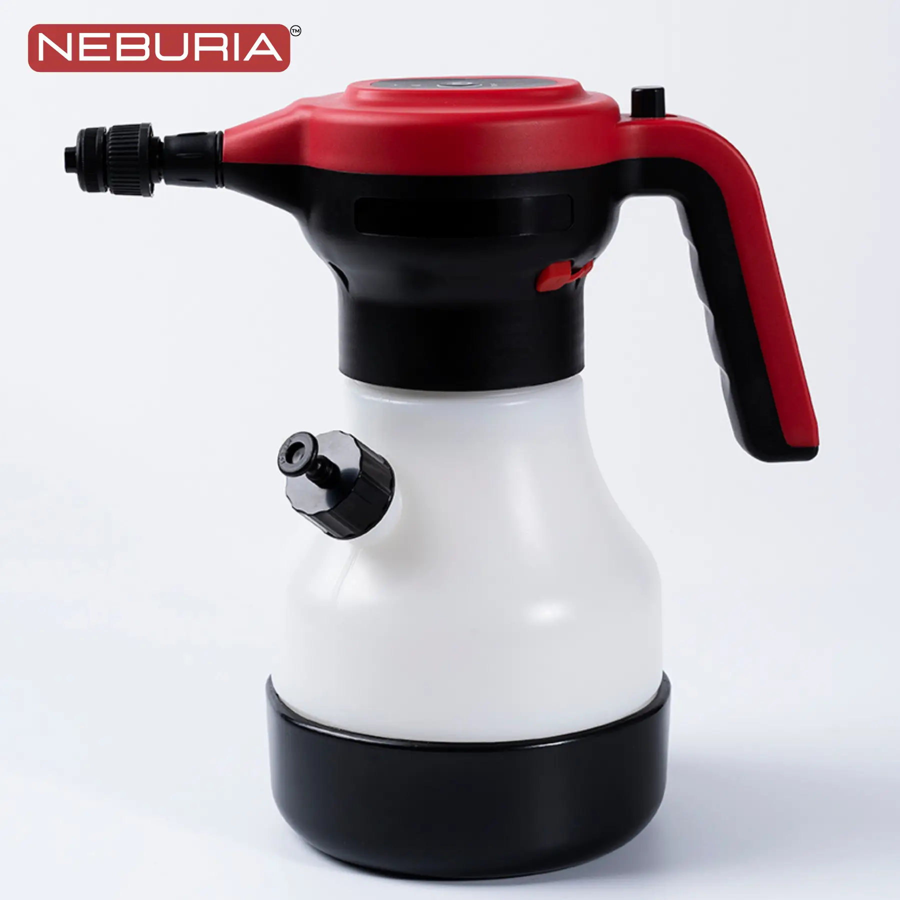 NEBURIA Electric Foam Sprayer,Rechargeable High Pressure Foam Cannon for Car Wash,Auto Detailing,Home,Industrial Cleaning,Professional Foam Sprayer wi