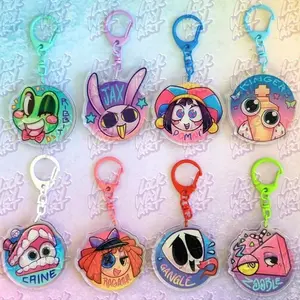 The Amazing Digital Circus Keychains