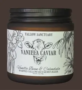 Vanilla Caviar | Vanilla Bean & Calendula Whipped Tallow Moisturizer