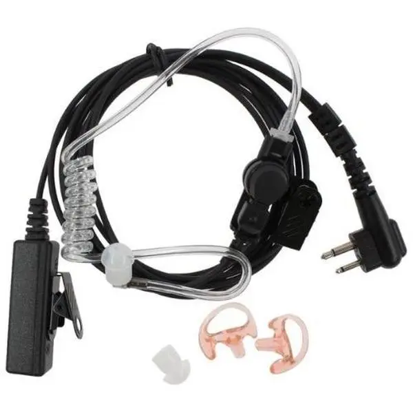 Pro Grip Walkie Headset with Earbuds - Includes Button and Electronic Components, Audio, Sound