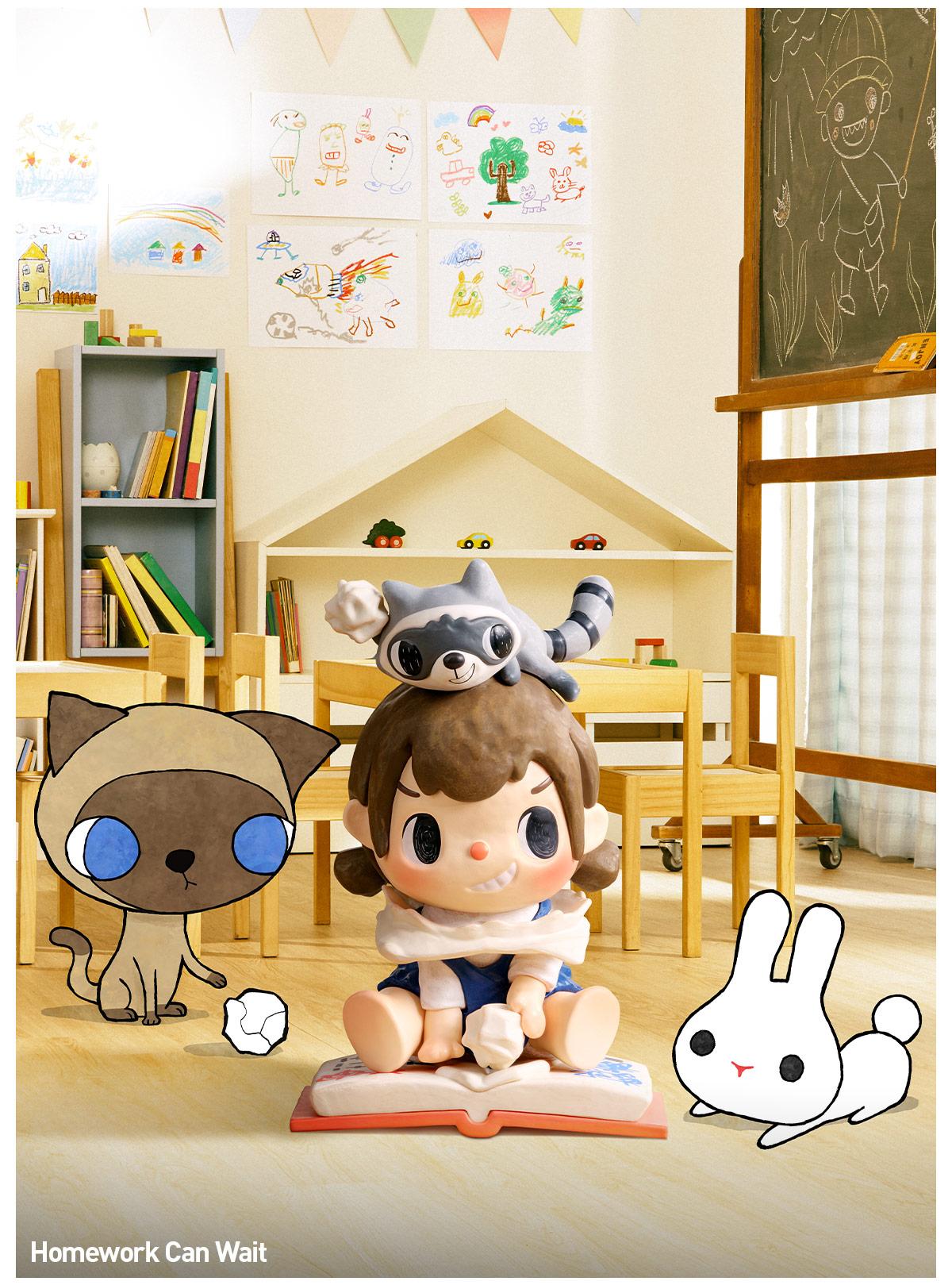 [Spanish] –POP MART Chapter 1 – Merodi After School Series Figuras en Cajas Misteriosas