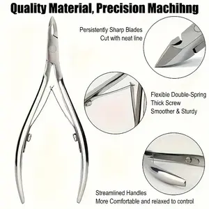 Stainless Steel Dead Skin Clipper, Professional Nail Care Tool, Precision Trimming Kit, Durable Manicure Accessory