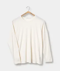 Clean Crewneck Long Sleeve T-shirt