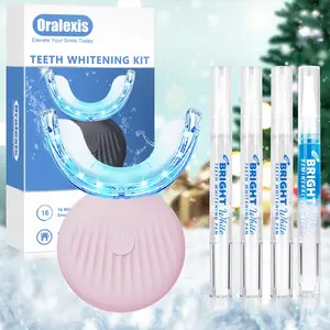 Wireless Dental Care Set, Home Use, 32 LED Lights, 4 Gel Pens, Sensitive Teeth & Gums, Professional Oral Tools