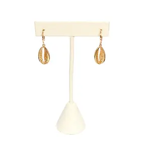 Cowrie Shell Hoop Earrings, effortlessly chic vibe beach girl jewelry