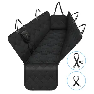 54 Inches Back Seat Cover Waterproof Sofa Covers for Dogs Scratch Proof Nonslip Car Thick Back Seat Cover with Pockets