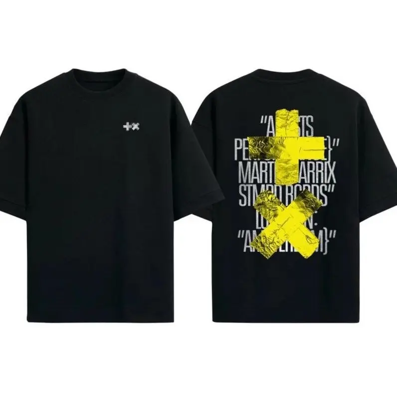 Mar+in Garrix Little Martin Garris.Cotton.Y2K Fashion Crew Neck Short Sleeve For Outdoors Tee T Shirt
