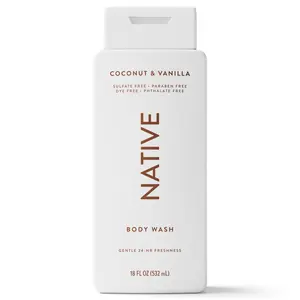 NATIVE Body Wash – Rich Lather, Gentle Cleanse