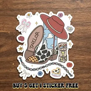 I Knew It I Knew You Sticker | TS and Toy Story 5 Friendship Sticker | Woody Buzz Lightyear Vinyl Decal