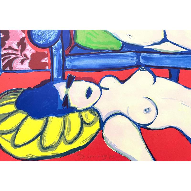 Guillaume Cornelis van Beverloo, Corneille, A Languies, Limited Edition Lithograph