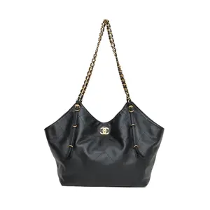 Pre-owned CHANEL 【Alea】CHANEL 25S hobo Black Gold Hardware P216955123