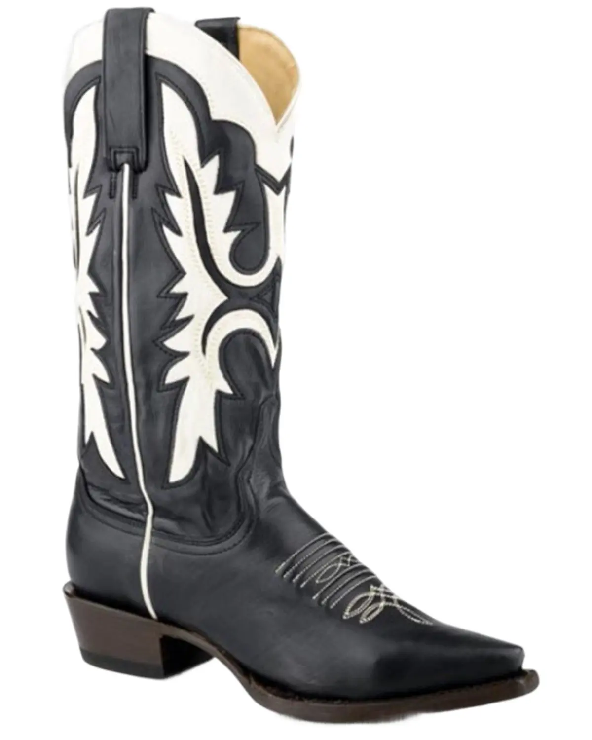 Stetson Women's Women'S Cheyenne Western Boot Snip Toe - 12-021-6105-0236 Bl