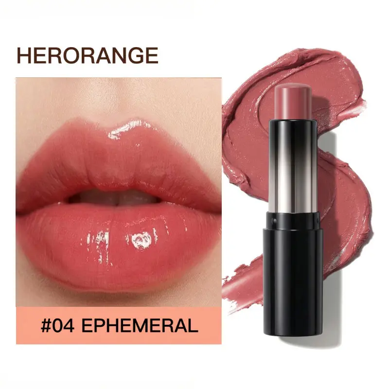 HERORANGE 5-Piece Velvet Lipstick Set Hydrating Matte Non-Stick
