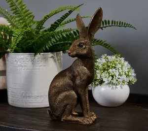 Cozy Cottage by Liz Marie Resin Standing Bunny
