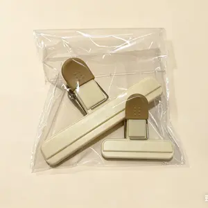 2-Piece Food Sealing Clamps, T-Type Seal Clips, Kitchen Snack Holders, Home Use, Durable Design, Perfect for Organizing Foods