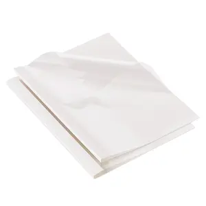 VEVOR Thermal Binding Covers, 10 Pack Thermal Presentation Covers 5/16 inch Spine Holds 2-240 Sheets, PVC Transparent Front Cover and White Back Cover, Letter Size