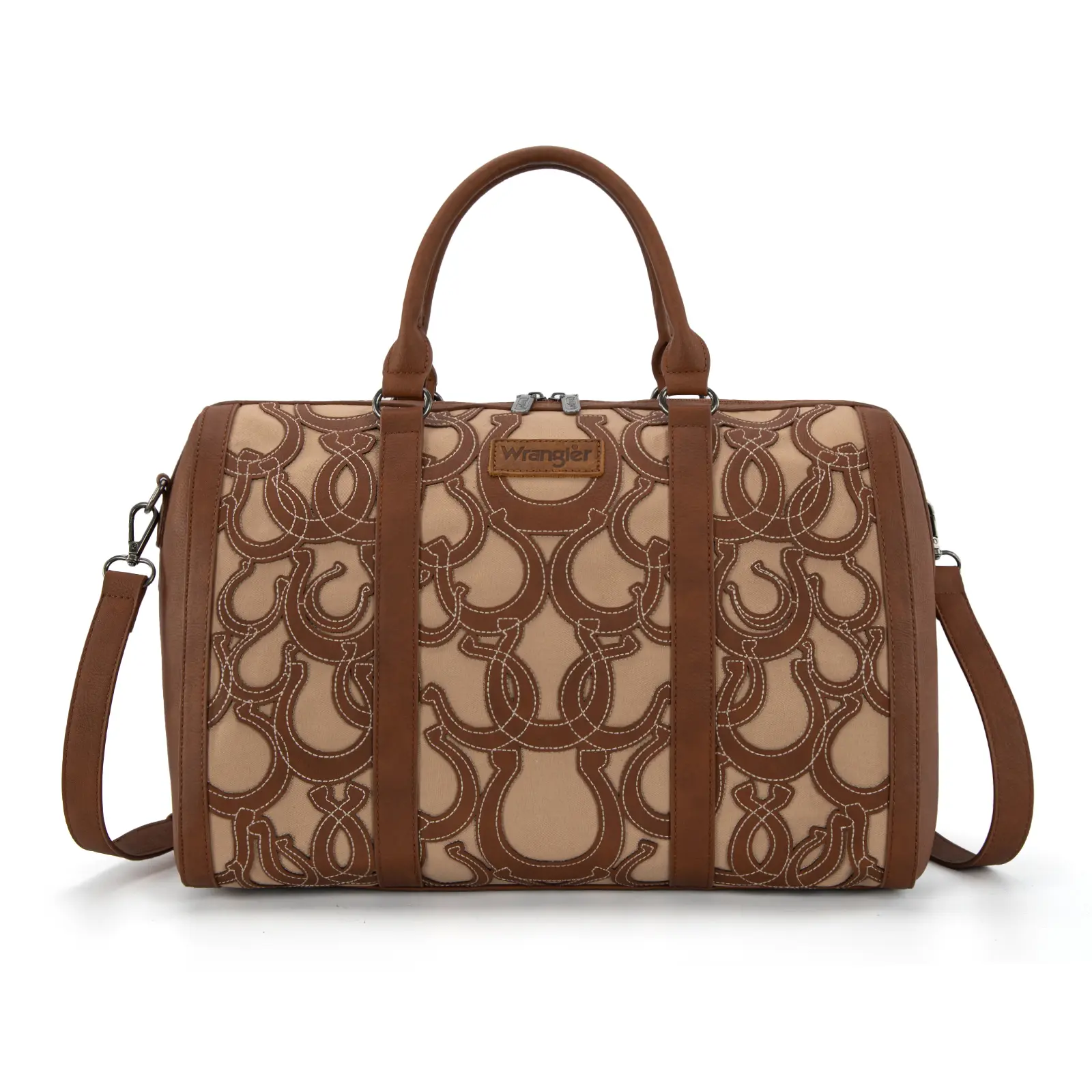 WrWrangler Horseshoe Cutout Duffle/Crossbody for Women