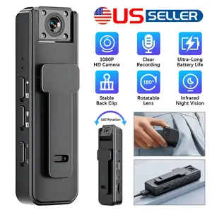 HD Mini Police Body Camera 1080P Video Audio Recorder Pocket Night Vision Cam