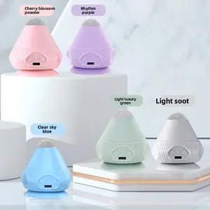 Plastic Electric Fascia Ball Vibratory Massager with Suction Function and Hot Compress, for Sports Muscle Relaxation and Shoulder-Neck-Lumbar Fascia Relief, Massage