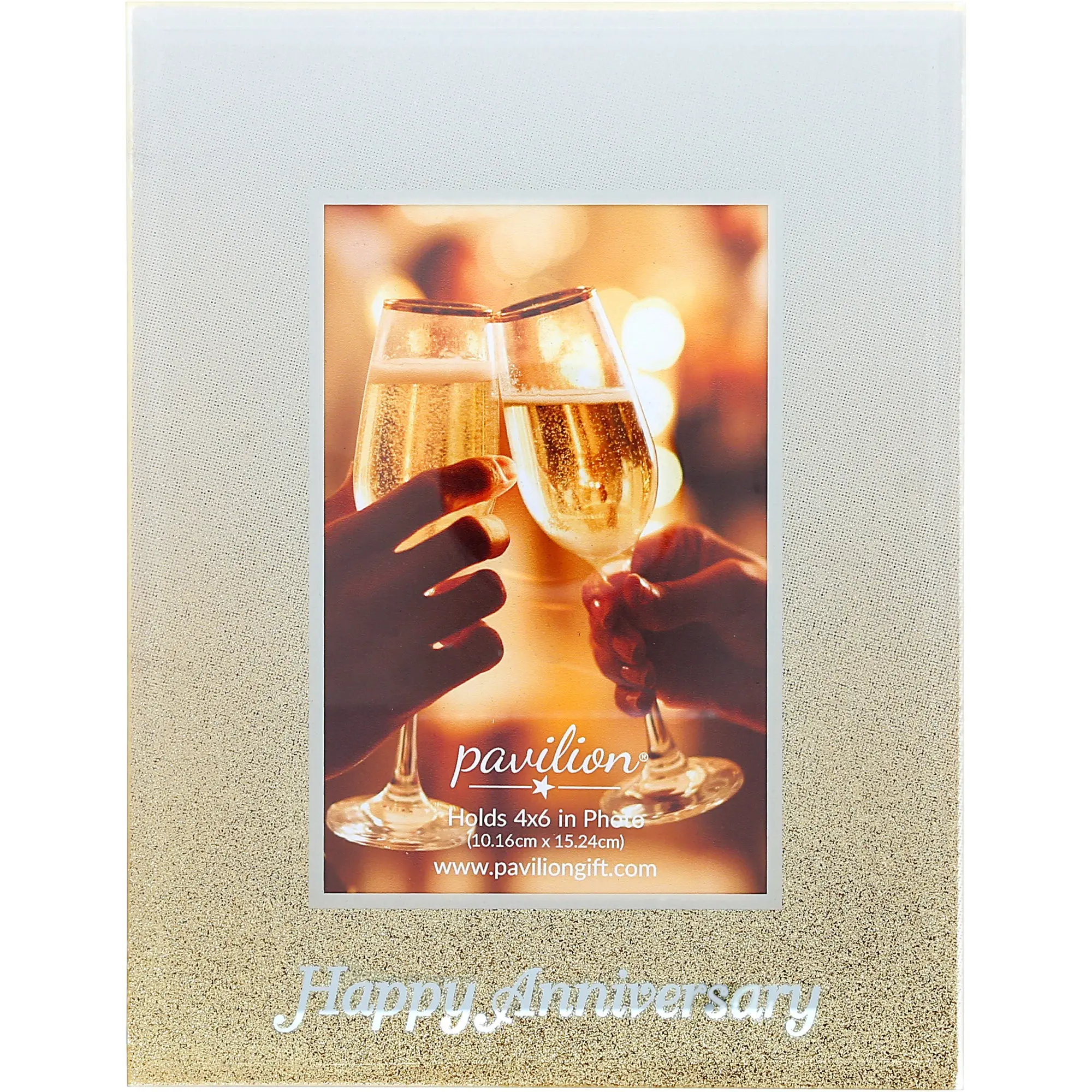 Happy Anniversary 6.75" x 8.75" Frame (Holds 4" x 6" Photo)