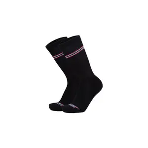 Varsity Sock | Neon Black